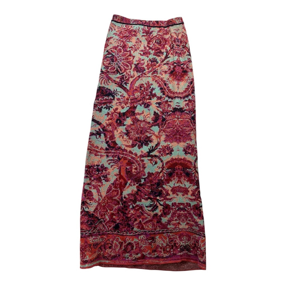 Peruvian Connections Auberge Jacquard Knit Skirt Size Small NEW NWT